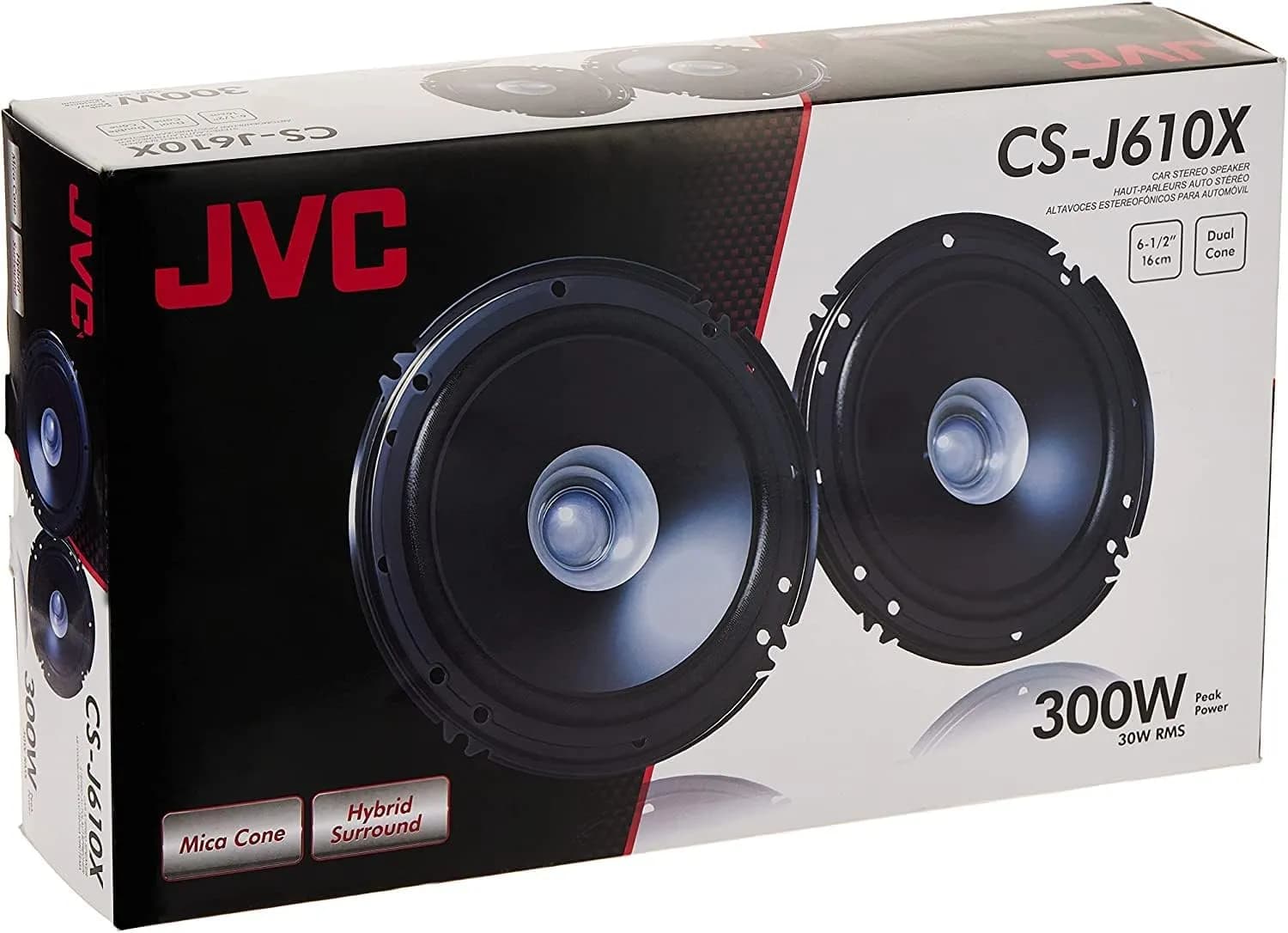 Difuzoare auto Jvc 160mm Coaxial CS-J610X