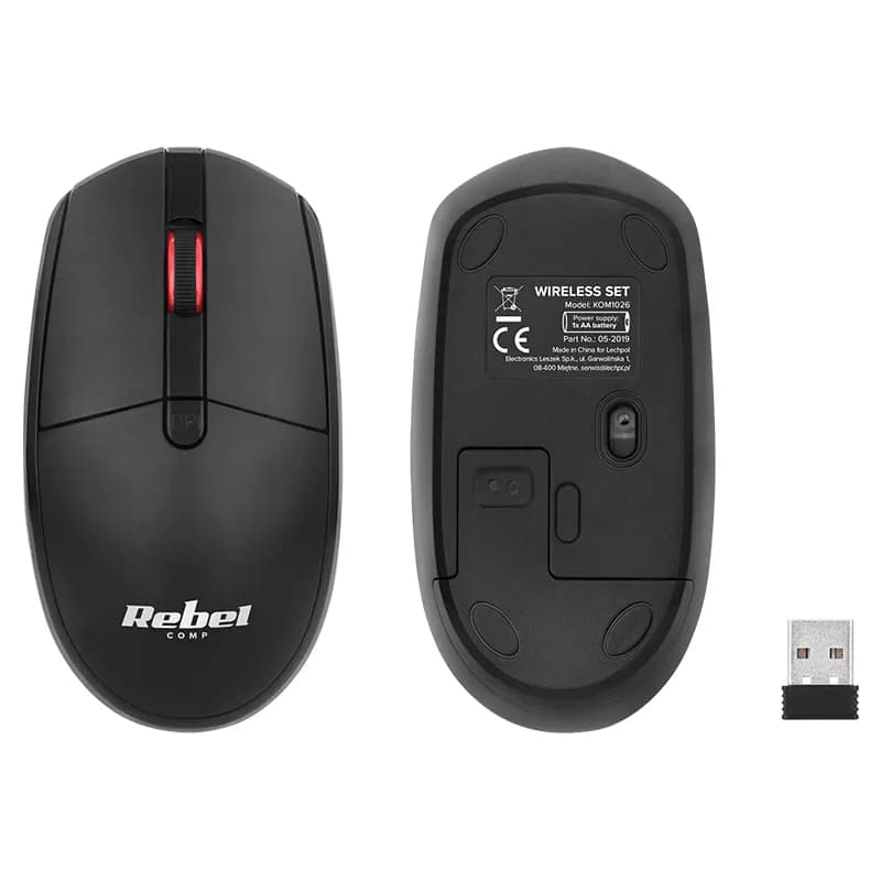 Kit tastatura Rebel KOM1026