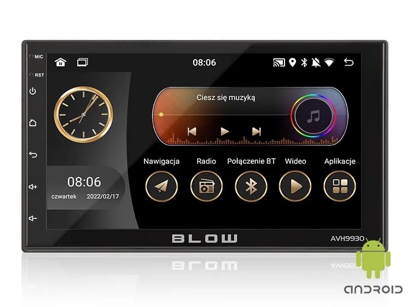 Radio BLOW Auto 2Din AVH-9930