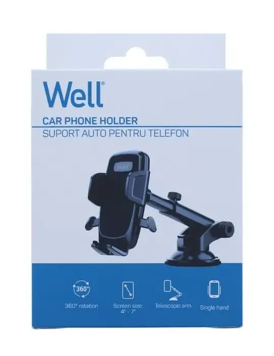 Suport telefon Well MOUNT-CAR-SVA07-WL