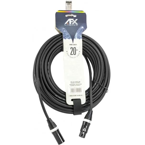 Cablu AFX Light DMX-XLRF-XLRM-20