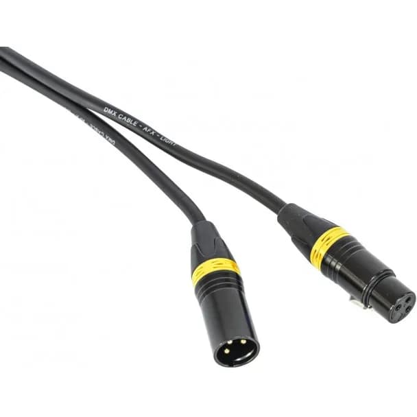 Cablu AFX Light DMX-XLRF-XLRM-5