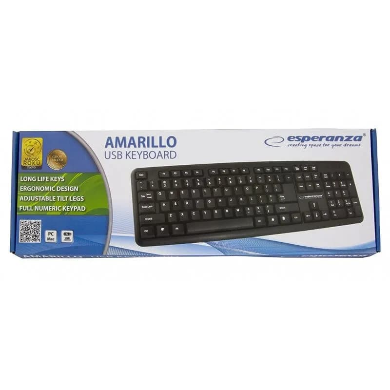 Tastatura Esperanza EK134 Amarillo