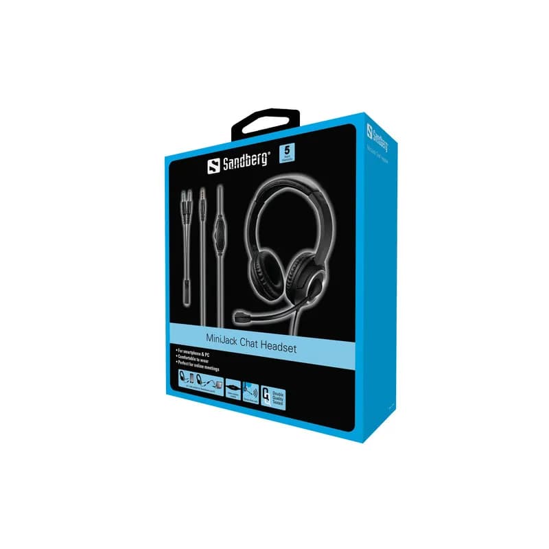 Casti SANDBERG MiniJack Chat Headset