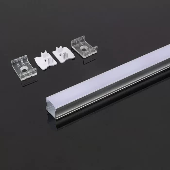 Profil banda led V-TAC Aluminiu 2M 17.2mmx15.5mm 3354