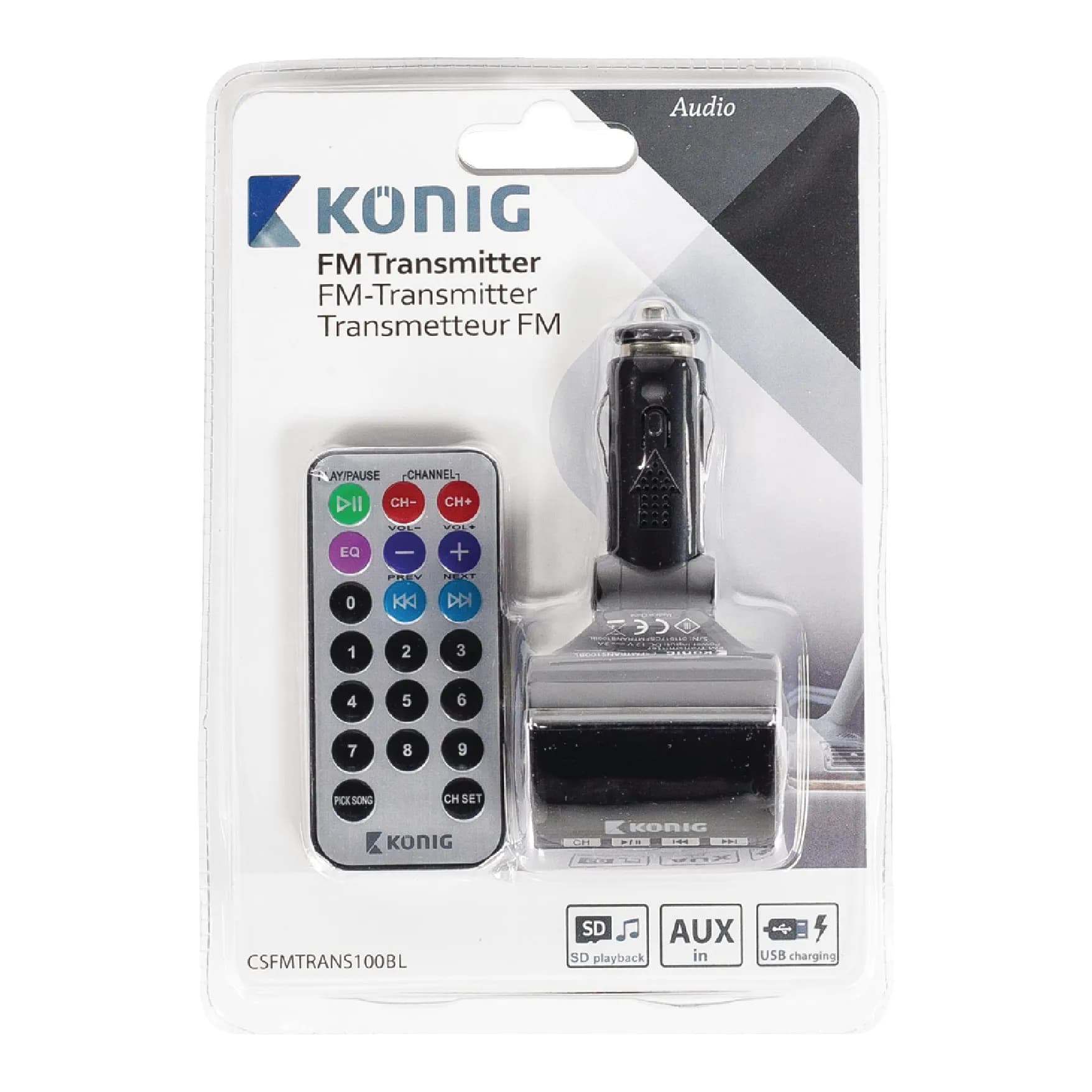 Modulator fm Konig CSFMTRANS100BL