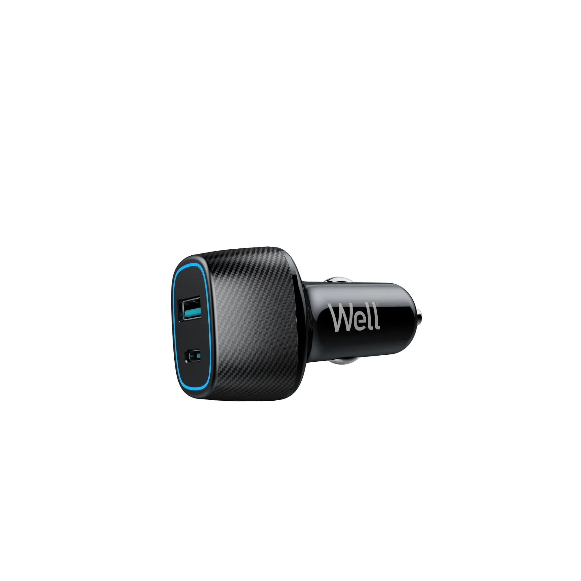 Incarcator auto Well PSUP-USB-CPQ5101BK-WL
