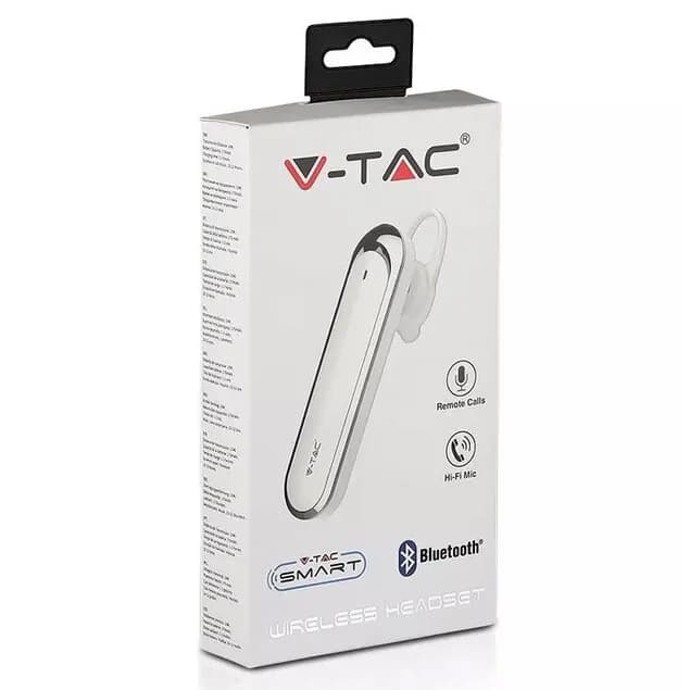 Casca bluetooth V-TAC SKU 7701/ WHITE
