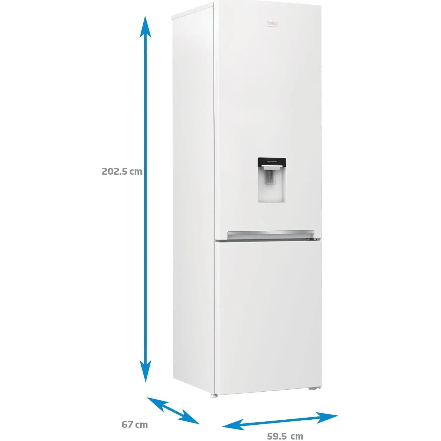 Combina frigorifica Beko RCSA406K40DWN