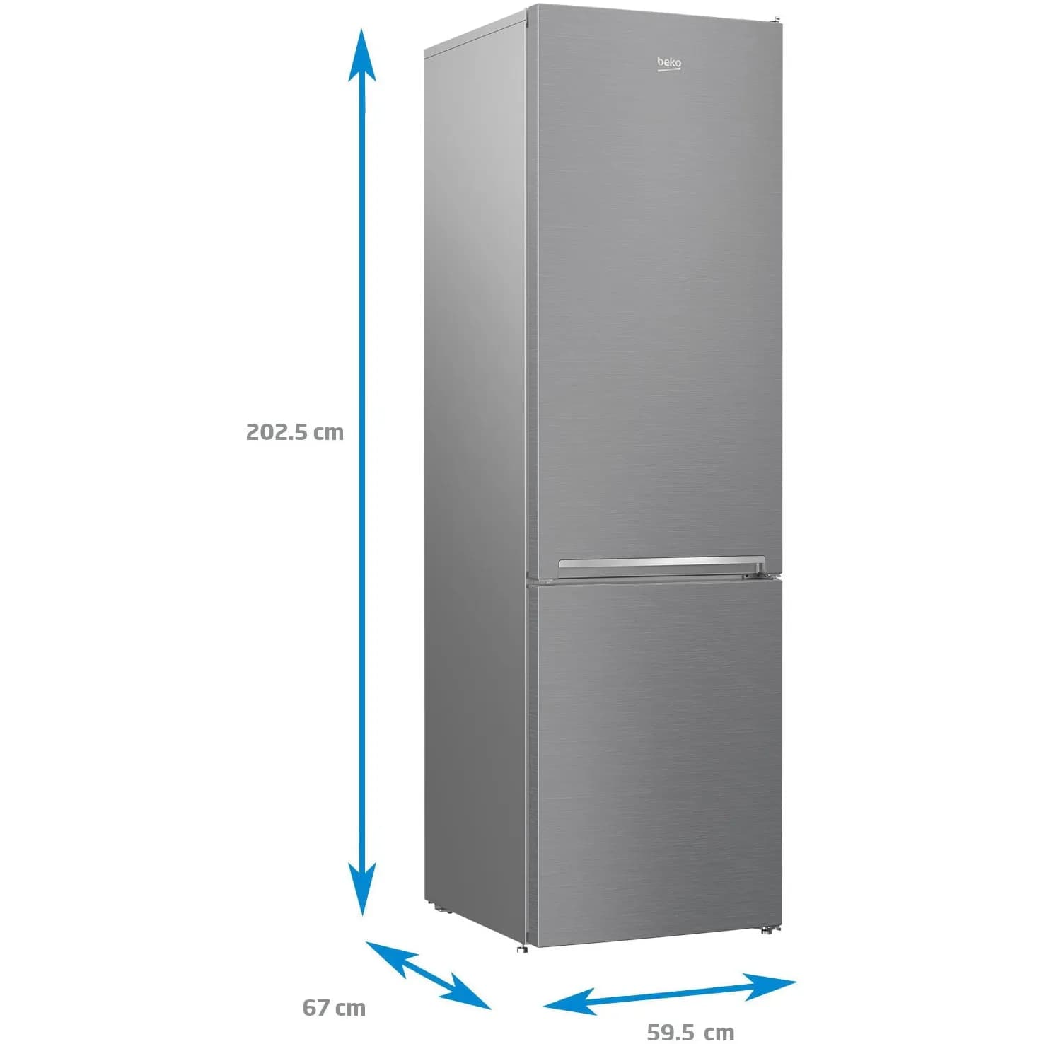 Combina frigorifica Beko RCSA406K40XBN