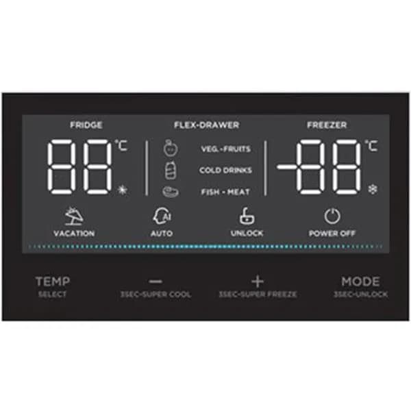 Combina frigorifica Toshiba GR-RB449WE-PMJ(06) GR-RB449WE-PMJ(06)