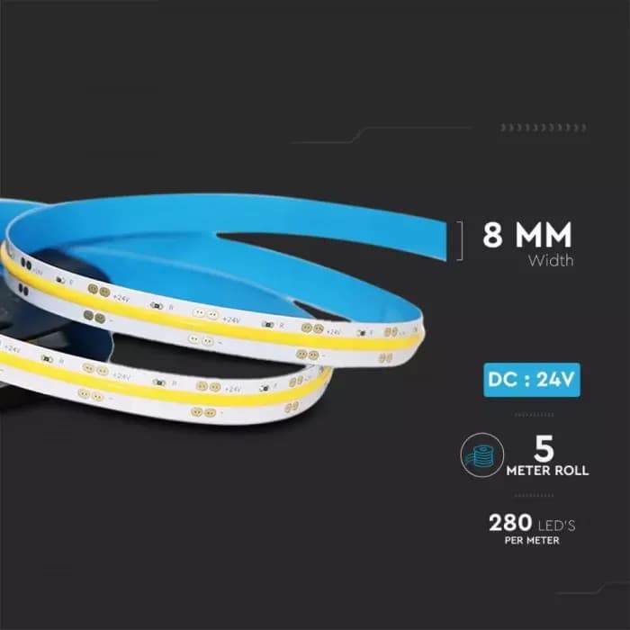 Banda led V-TAC VT-COB-280 212653|4000K