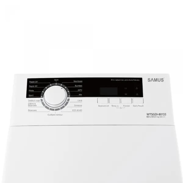 Masina de spalat rufe verticala Samus WTSGDI-80133