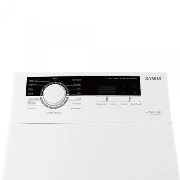 Masina de spalat rufe verticala Samus WTSGD-70123