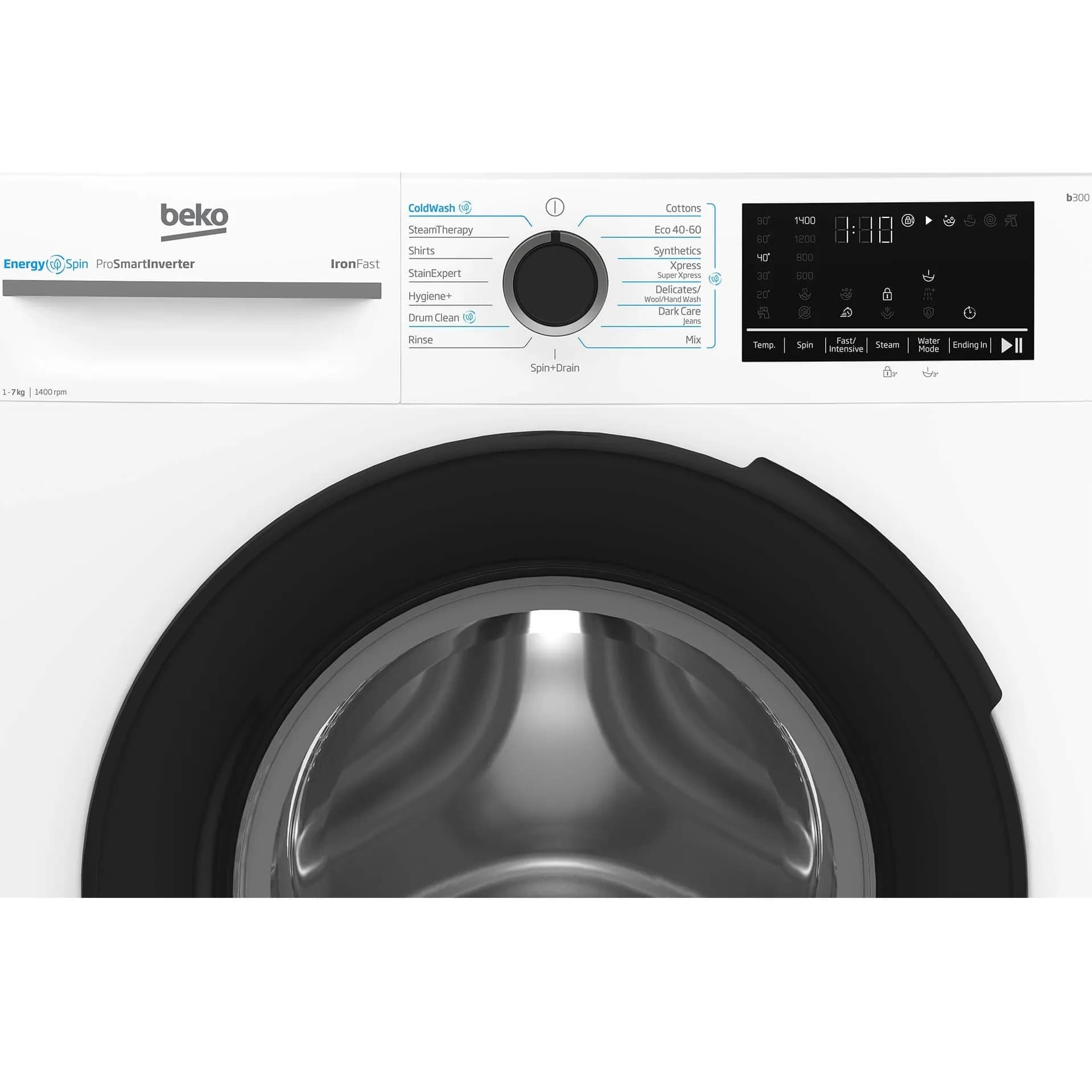 Masina de spalat rufe Beko BM3WFSU47415WB