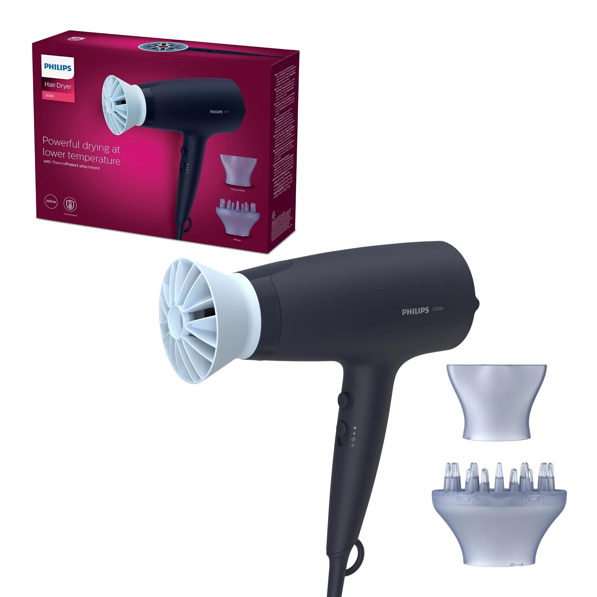 Uscator de par Philips BHD360/20