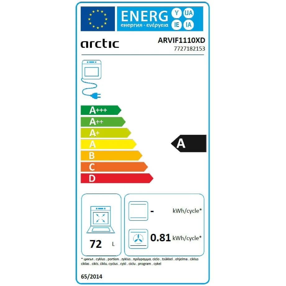 Cuptor incorporabil Arctic ARVIF1110XD