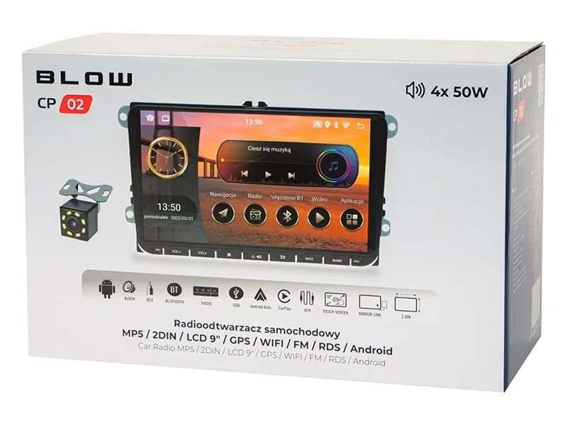 Sistem de navigatie BLOW Cp02 Android 4x50 78-349#