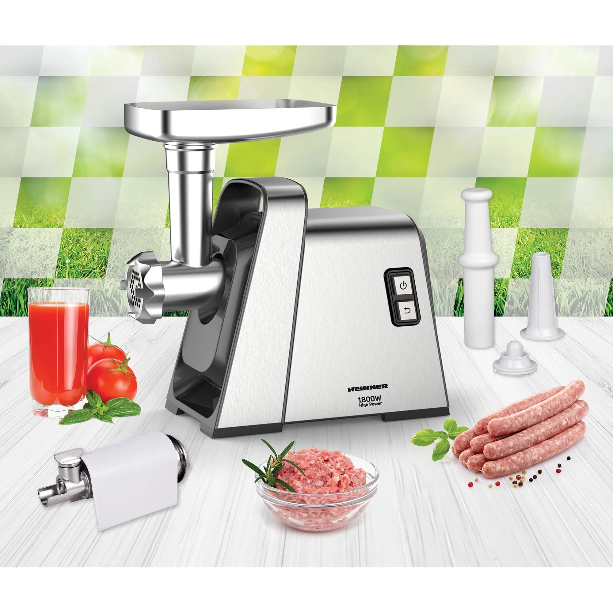 Masina de tocat Heinner MF-Y1800X