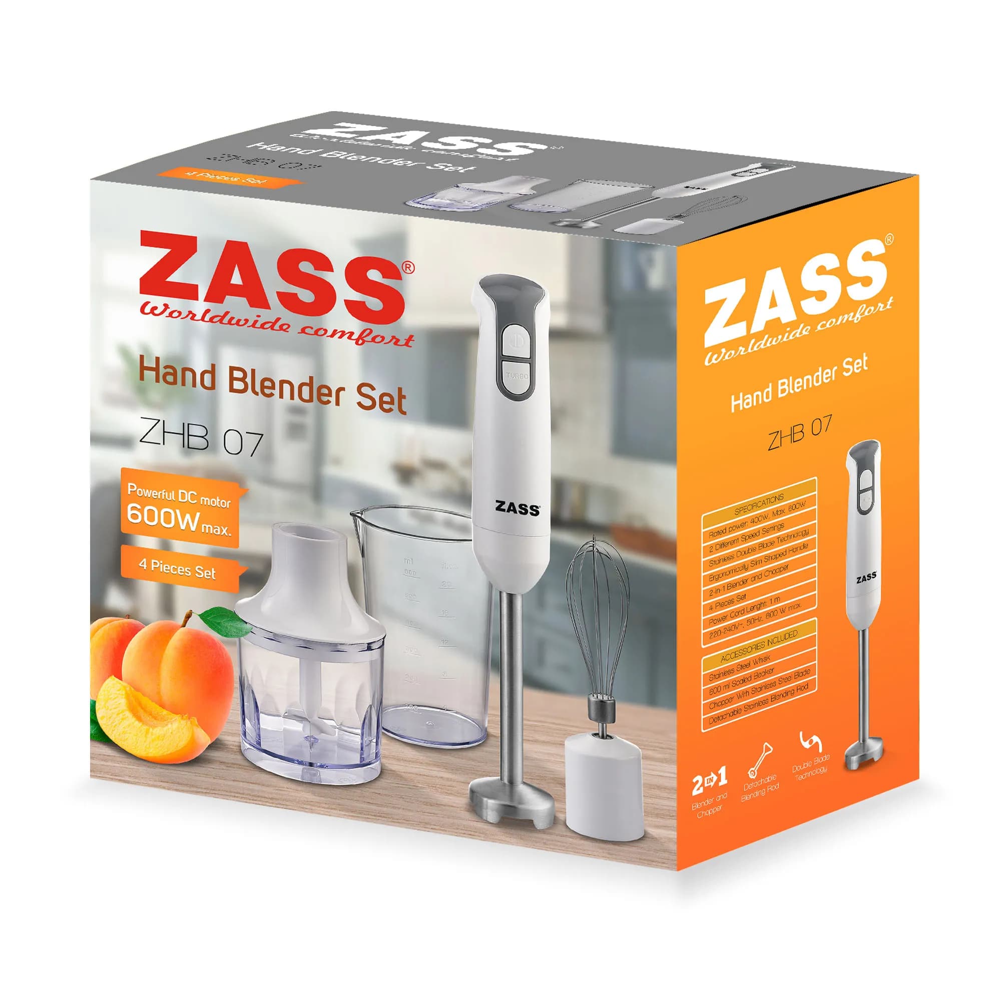 Blender vertical Zass ZHB 07