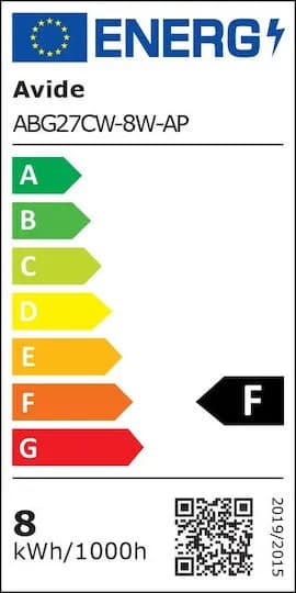 Bec economic Avide 8w lumina rece 5999097920900