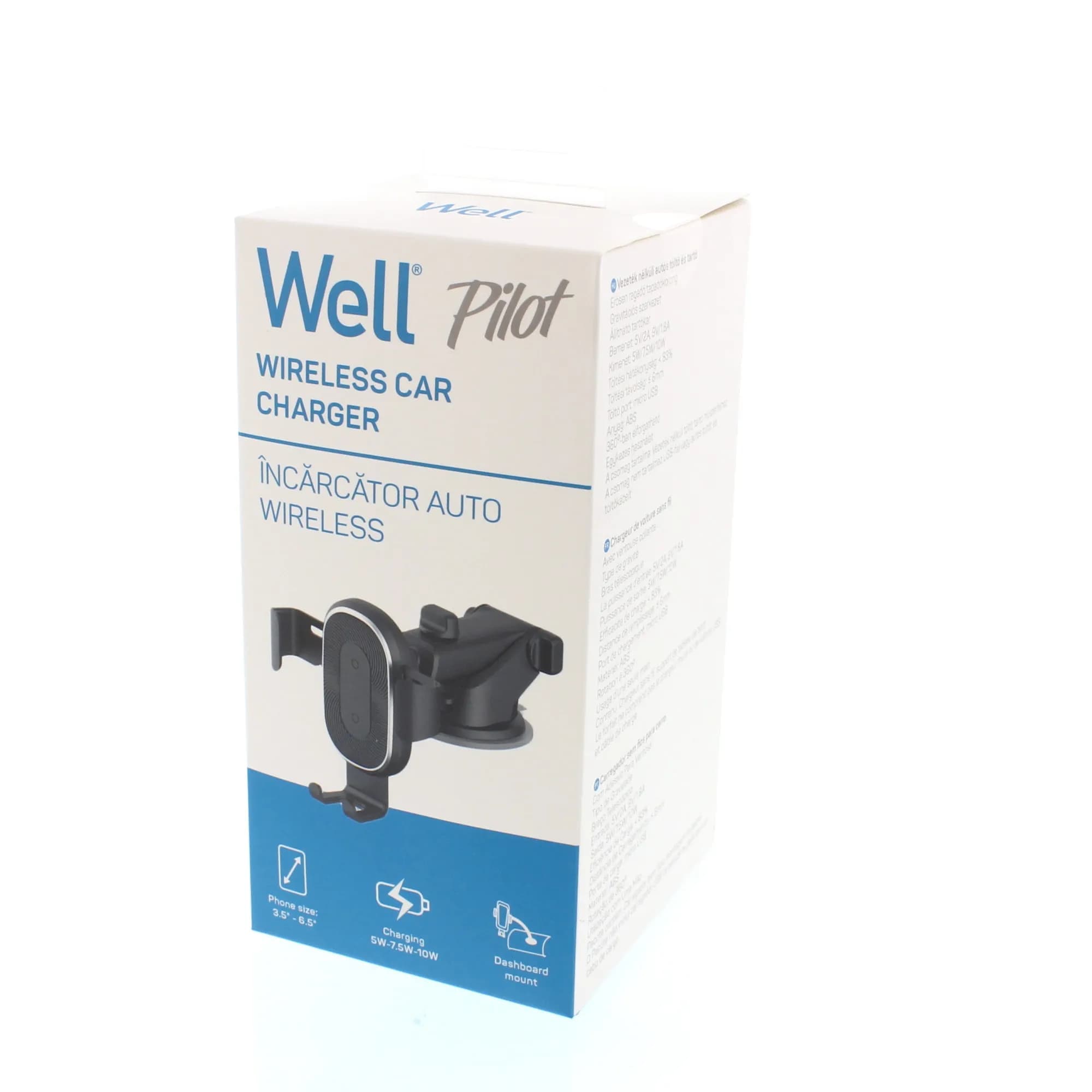 Incarcator auto Well CHAR-WLESS-PILOT-WL