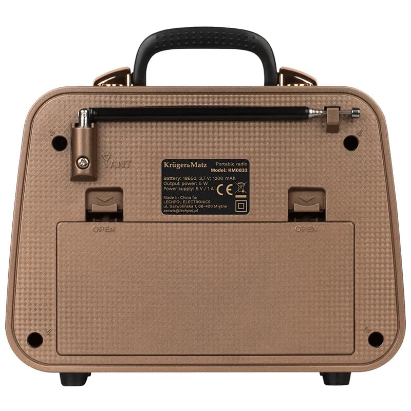 Radio Kruger&Matz Portabil multifunctional KM0833