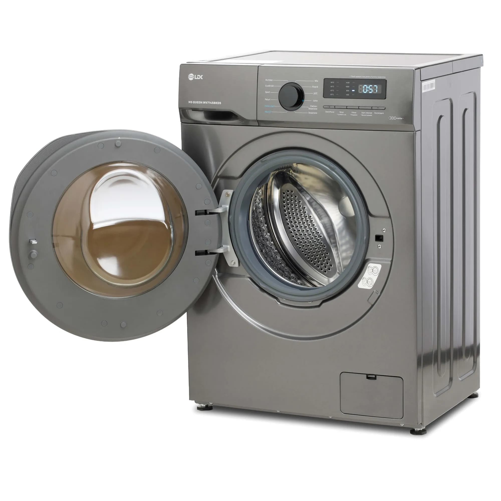 Masina de spalat rufe LDK MS QUEEN INV714SBKDS