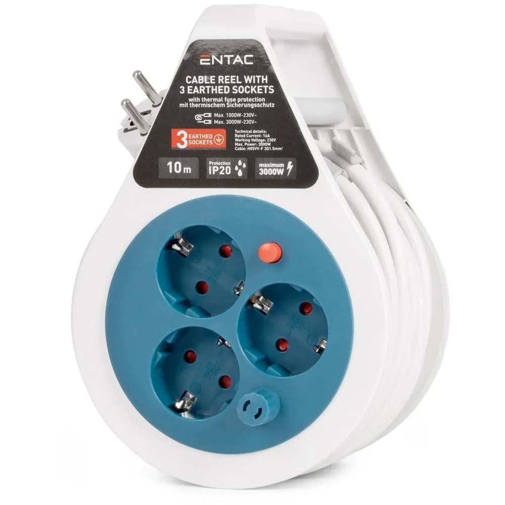 Prelungitor Entac 3p 10m ip20 5999097976006