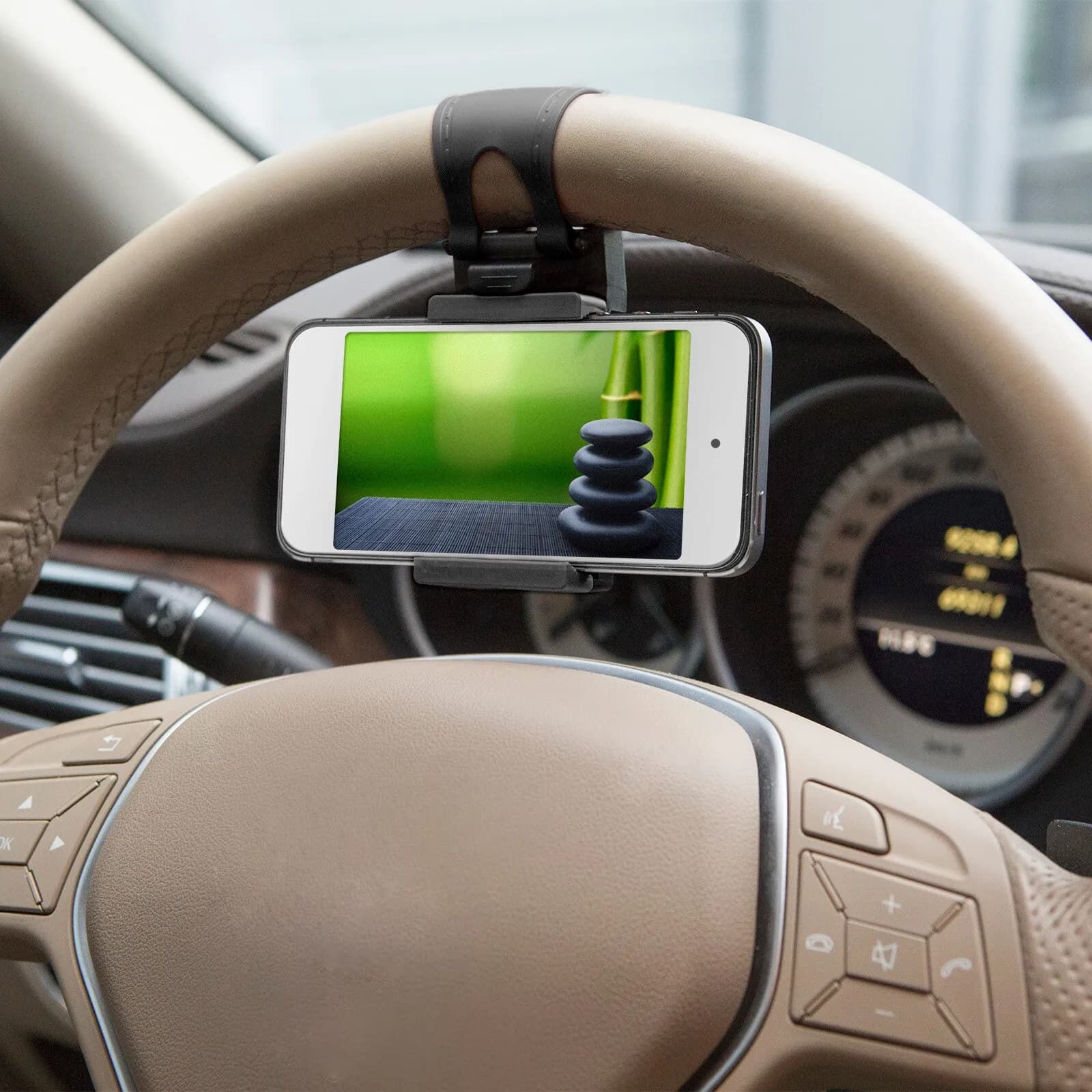 Suport telefon Mnc Auto prindere volan 55018B