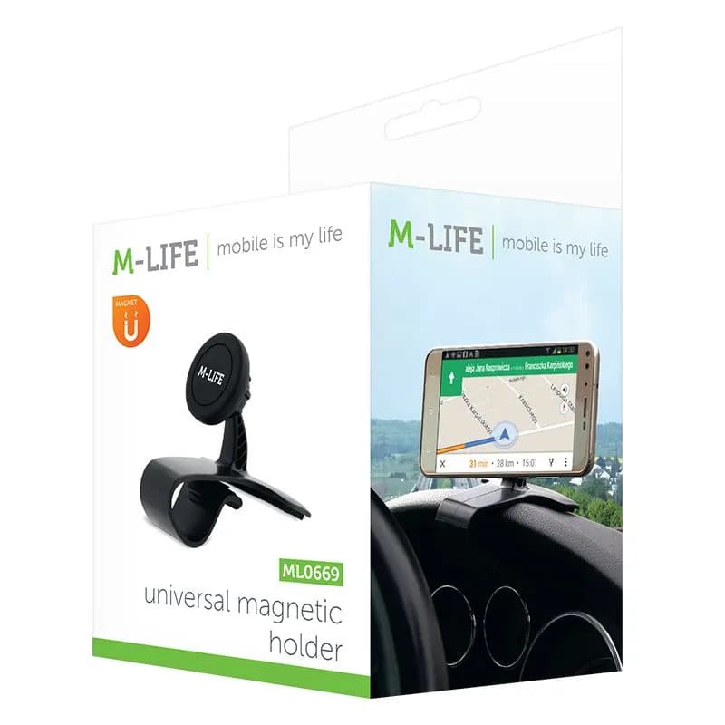 Suport telefon M-life Magnetic Universal ML0699