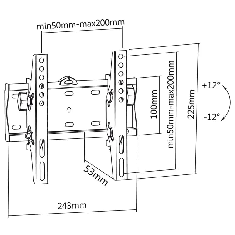 Suport tv Cabletech UCH0192