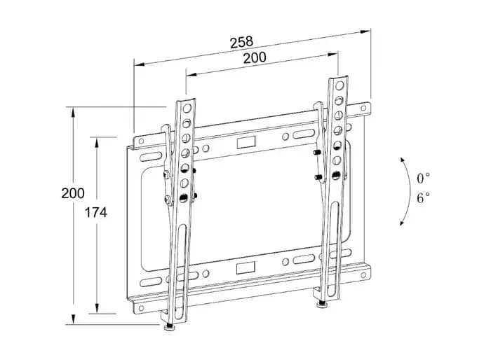 Suport tv Well TVS-LCD-TL43-WL