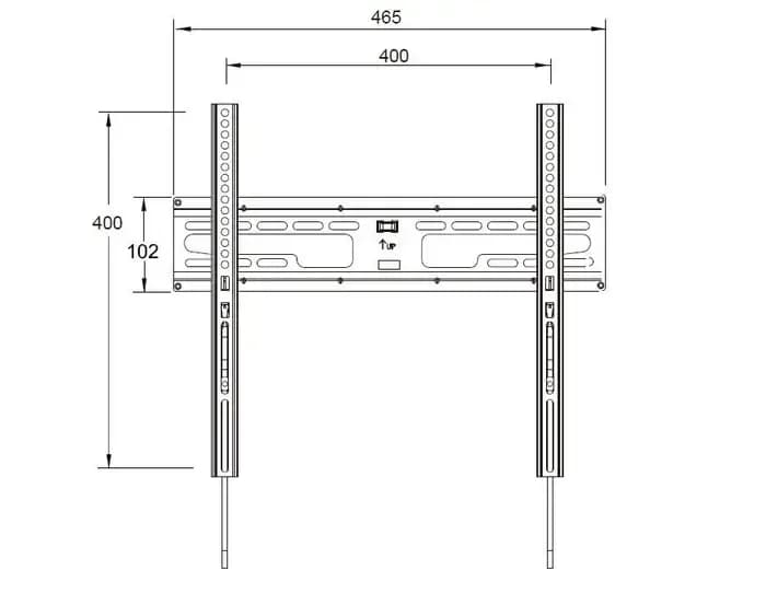 Suport tv Well TVS-LCD-FXS60-WL TVS-LCD-FXS60-WL