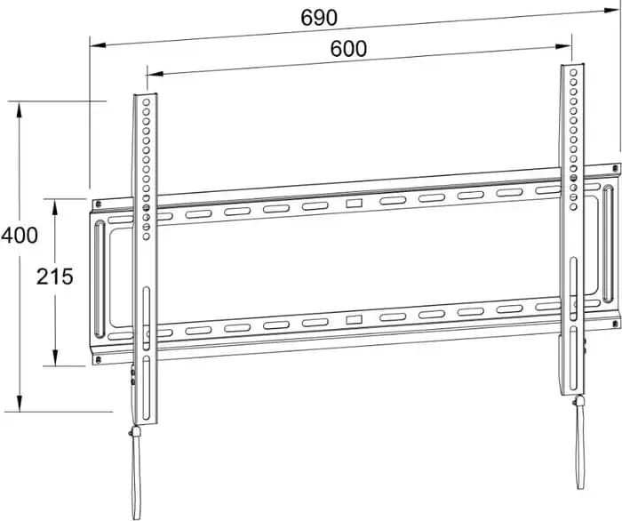 Suport tv Well TVS-LCD-FXS80-WL