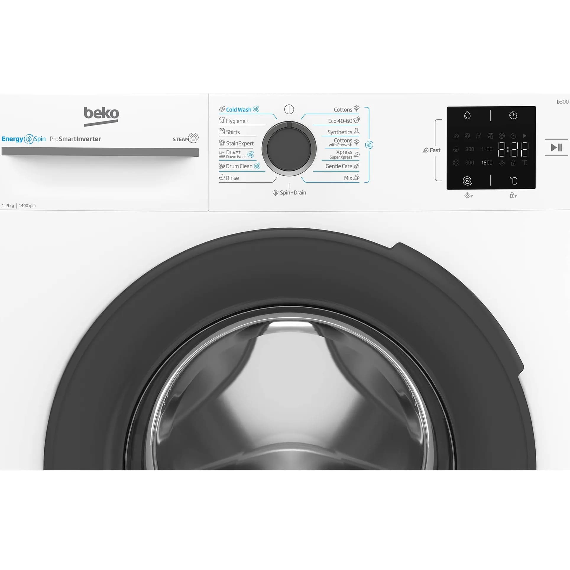 Masina de spalat rufe Beko BM3WFSU39413W