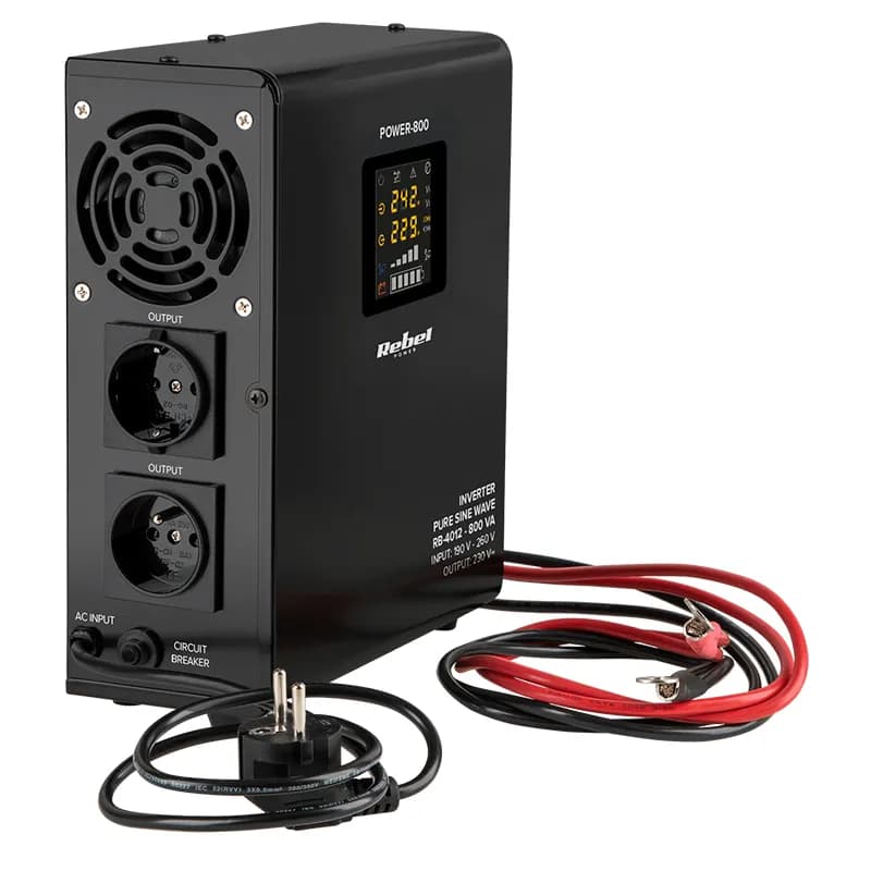 Sursa de alimetare de urgenta  ups Rebel Sinus pur 800VA RB4012