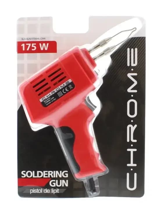 Pistol lipit Chrome SLD-GUN-175W/BL-CHR