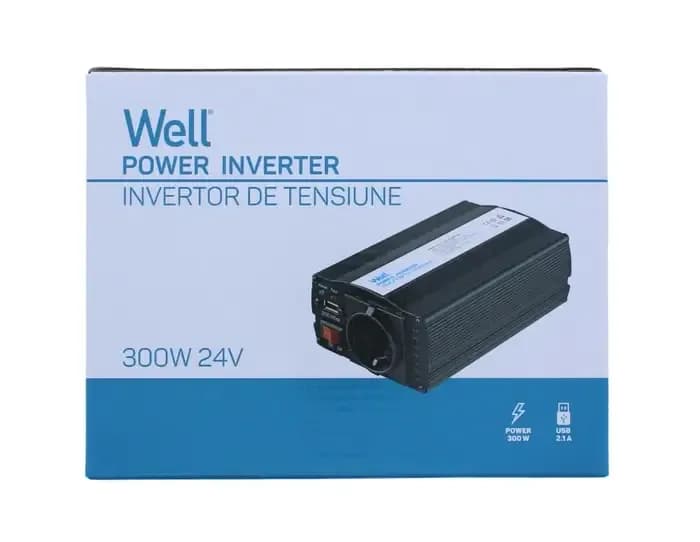 Invertor de tensiune Well PSUP-INV/U-24V300W-WL