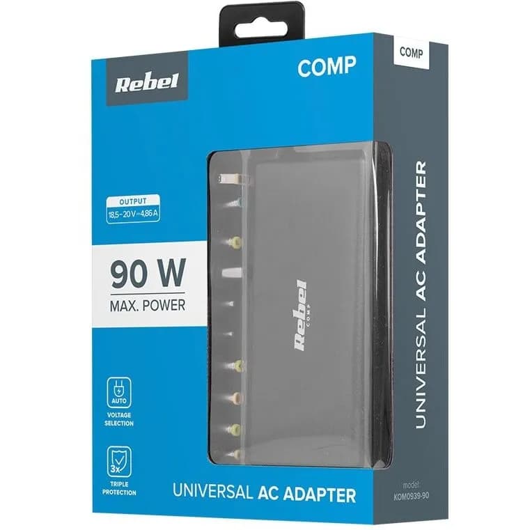 Alimentator laptop Rebel Universal KOM0939-90