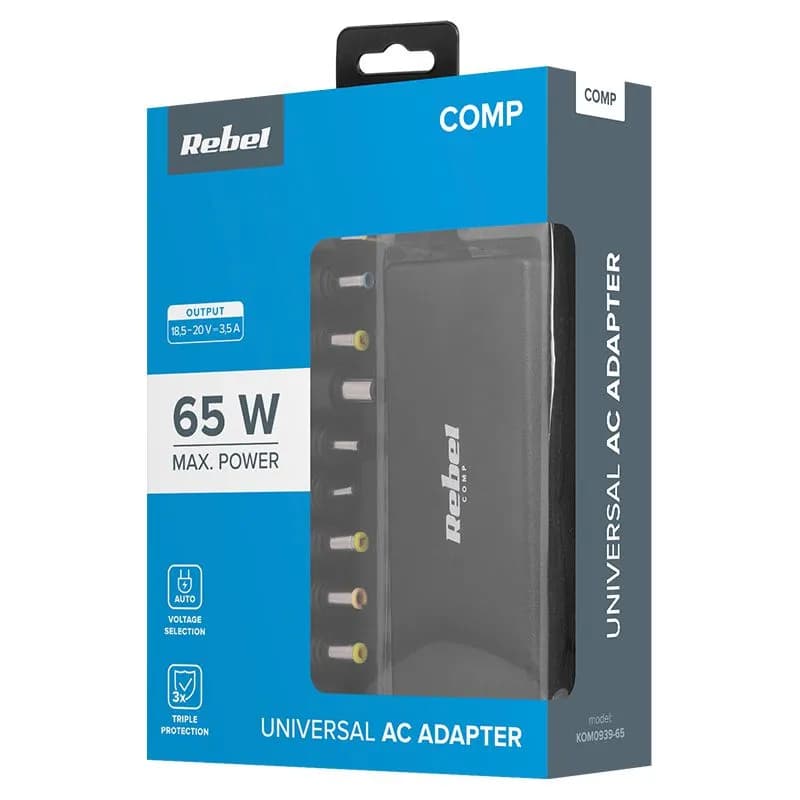 Alimentator laptop Rebel Universal KOM0939-65
