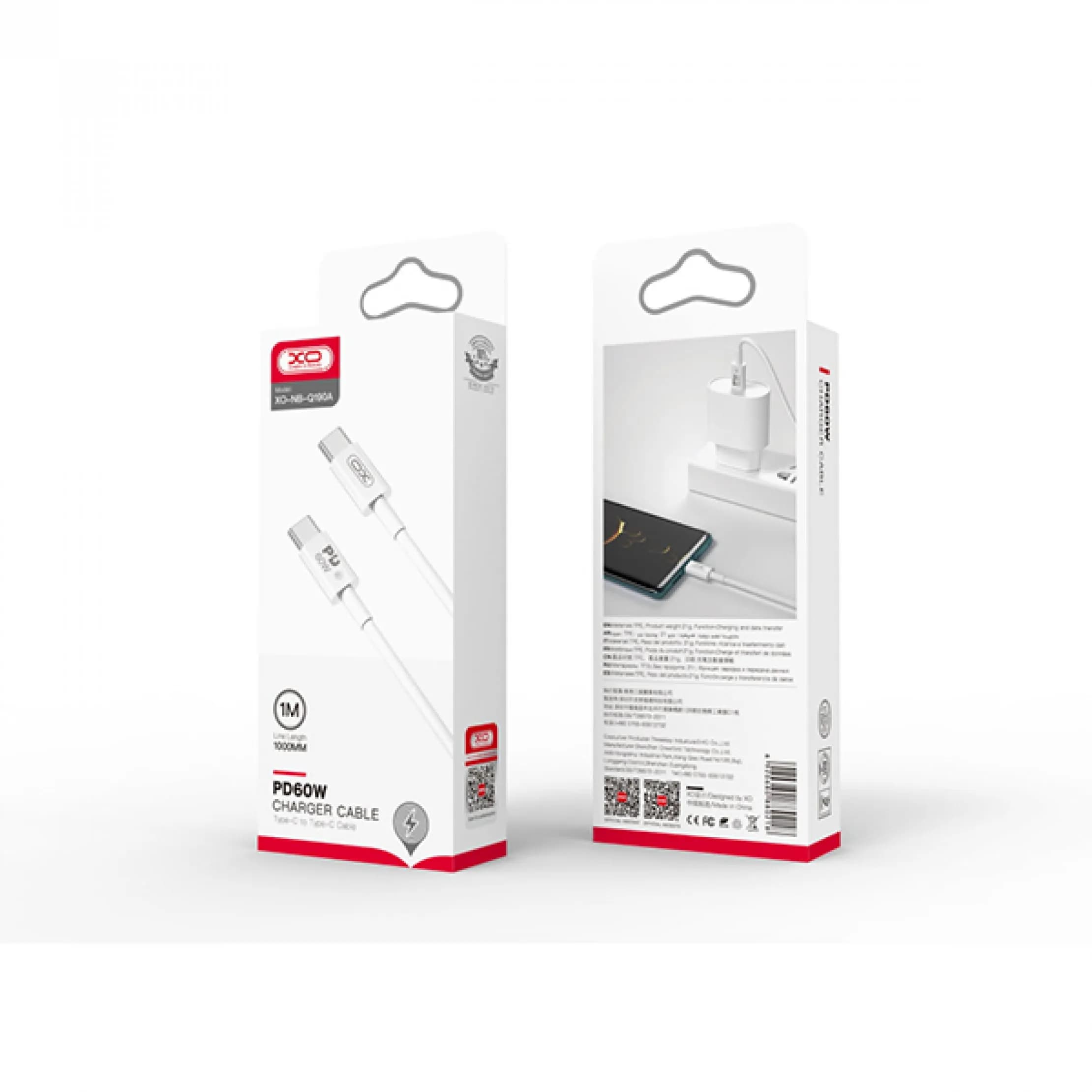 Cablu Xobc Tip C -Tip C 1m XO-NBQ190A