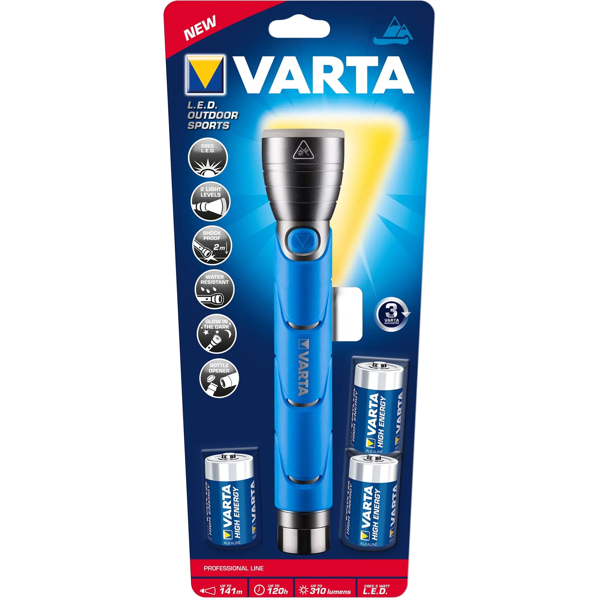 Lanterna Varta Outdoor Sports F30 18629