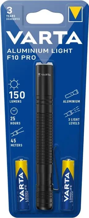Lanterna Varta Aluminium light F10 Pro 16606