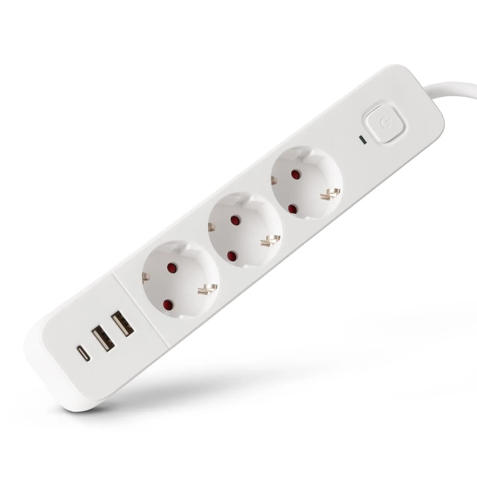 Prelungitor Entac Buton 3p 1.5m 5999097991061