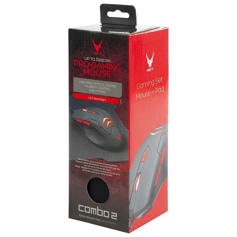 Mouse gaming Varr VSETMPX4