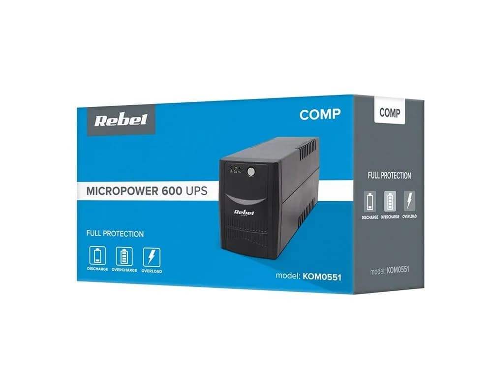 Sursa de alimetare de urgenta  ups Rebel Komo551 UPS-MICROPOWER-600