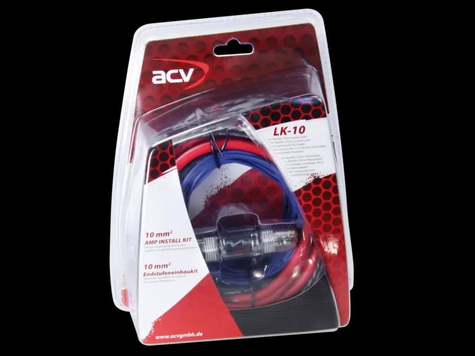 Kit cabluri amplificator auto Acv 10mm LK10