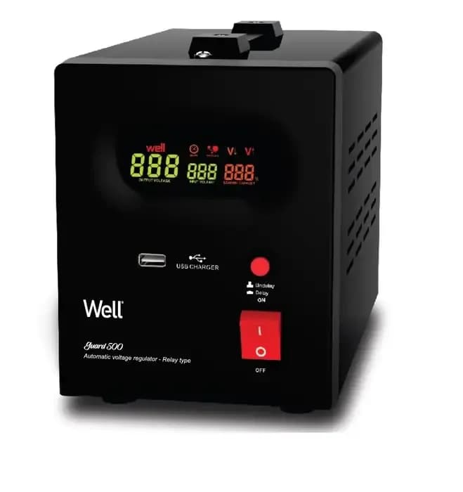 Regulator de tensiune  500 va Well guard AVR-REL-GUARD500-WL