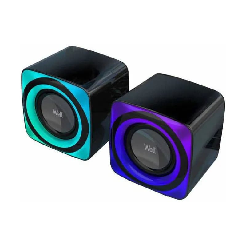 Boxe pc Well SPKR-MM2.0-BRW01-WL
